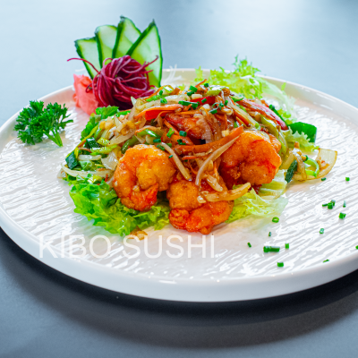 Crevettes au sel et au poivre